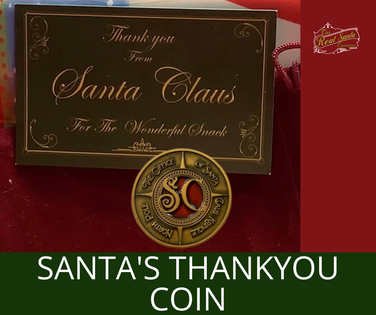 Santa's Thank you coin
